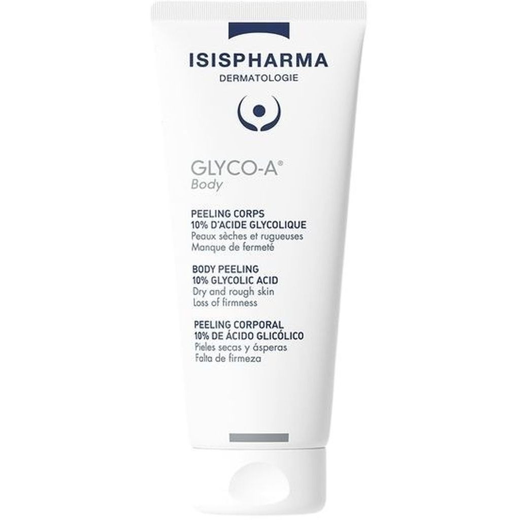 Isispharma, GLYCO-A Body Peeling 10% Glycolic Acid, Exfoliating body peel for smooth skin, 200ml