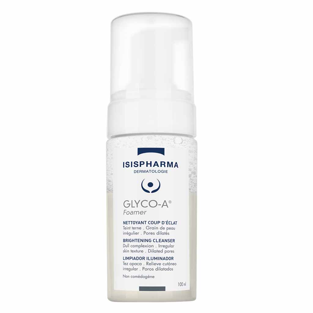 Isispharma, Glyco-A Face Wash Foam, Exfoliating face wash foam with glycolic acid, 100ml