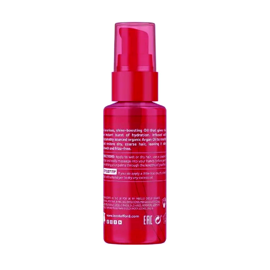 Lee Stafford, Argan Oil Morocco Nourishing Miracle Oil, Restorative hair treatment oil, 50ml