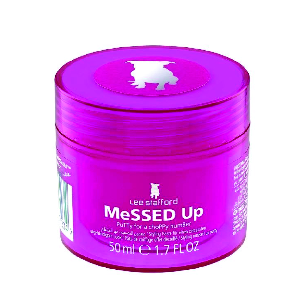 Lee Stafford, Messed Up Putty, Flexible textured hair styling putty, 50 ml