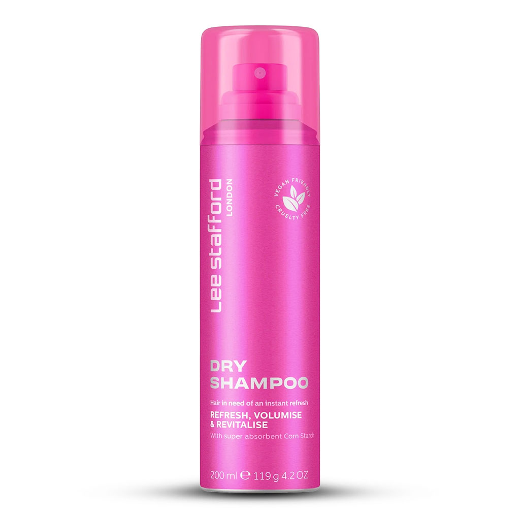 Lee Stafford, Original Dry Shampoo, Refreshes hair and adds volume without washing, 200 ml