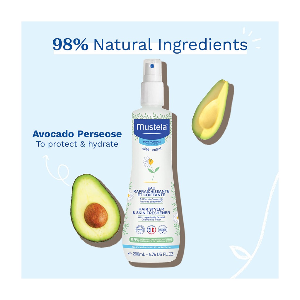 Mustela, Skin freshener, Gentle refreshing toner for sensitive skin, 200 ml