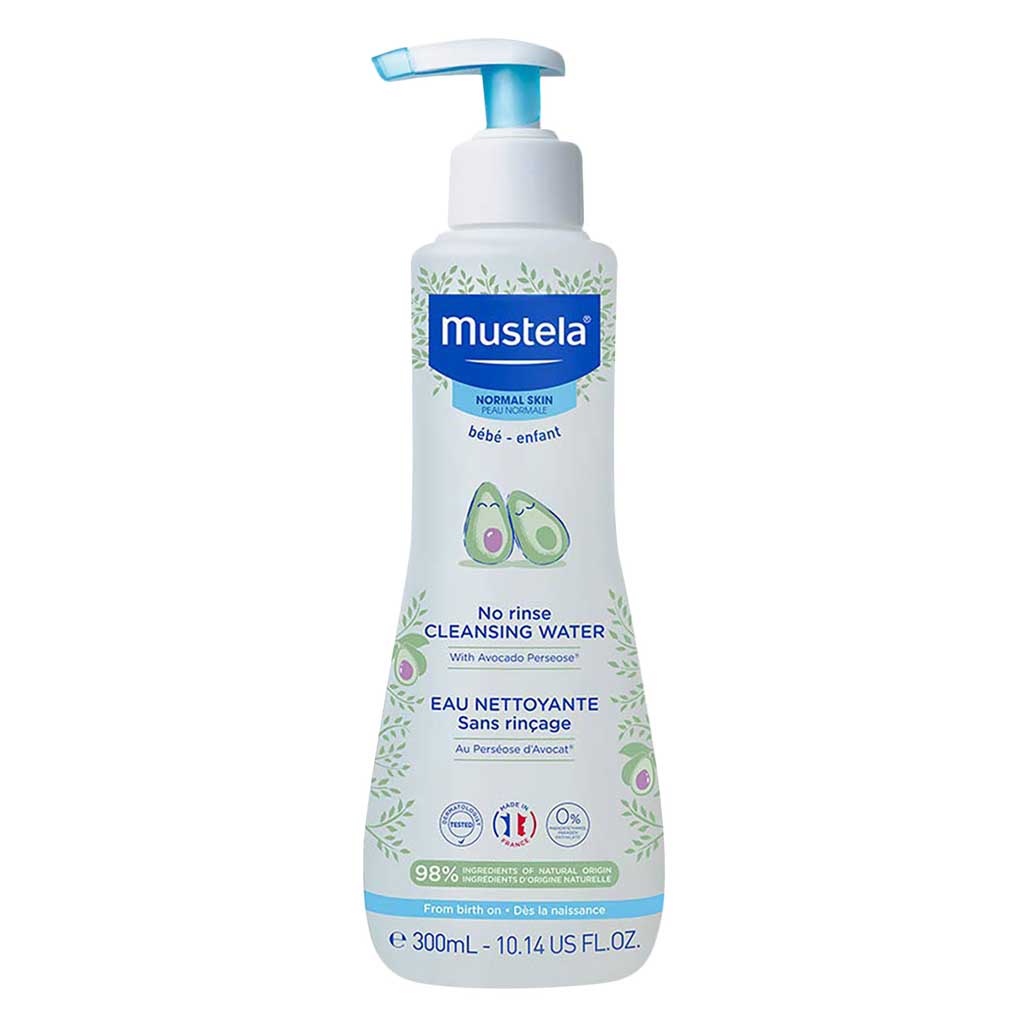 Mustela Mustela No-Rinse Cleansing Water With Organic Avocado 300 Ml
