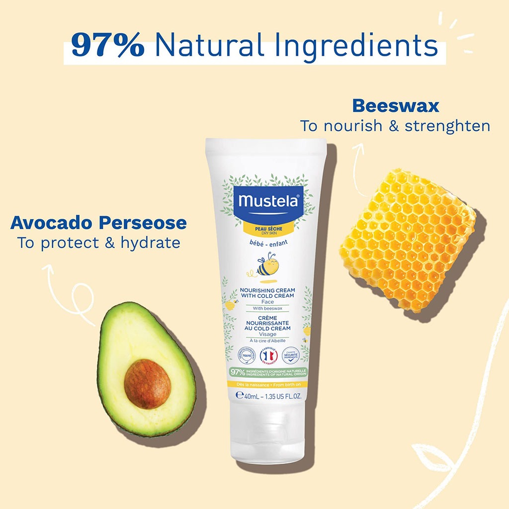 Mustela Mustela Hydra Bebe Facial Cream With Cold Cream 40 ml