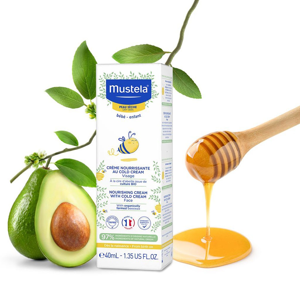 Mustela Mustela Hydra Bebe Facial Cream With Cold Cream 40 ml