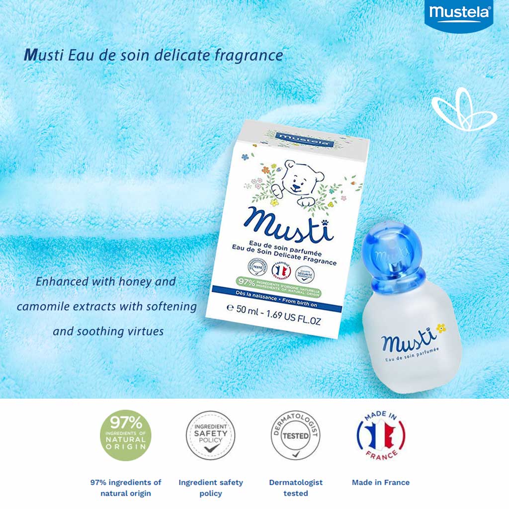 Mustela Mustela Musti Eau Soin Delicate Fragrance 50 ml