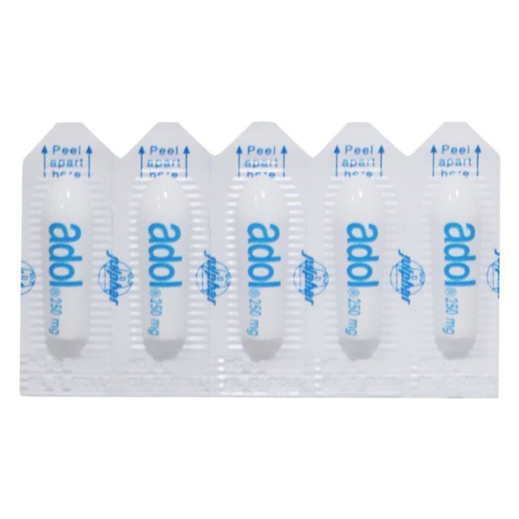 Adol 250 Mg Suppositories,  Pack Of 10'S
