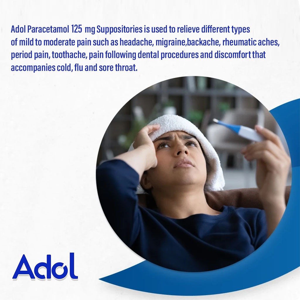 Adol 250 Mg Suppositories,  Pack Of 10'S