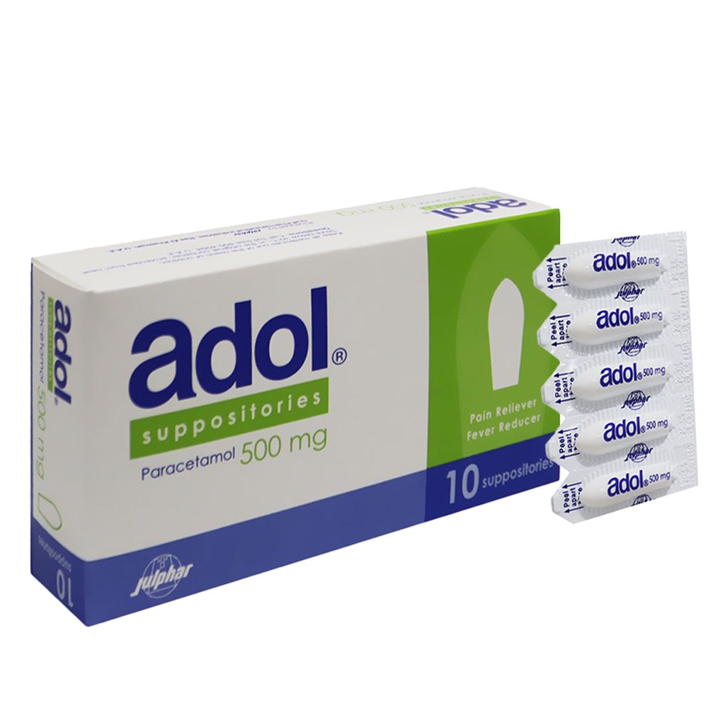 Adol 500 mg Suppository