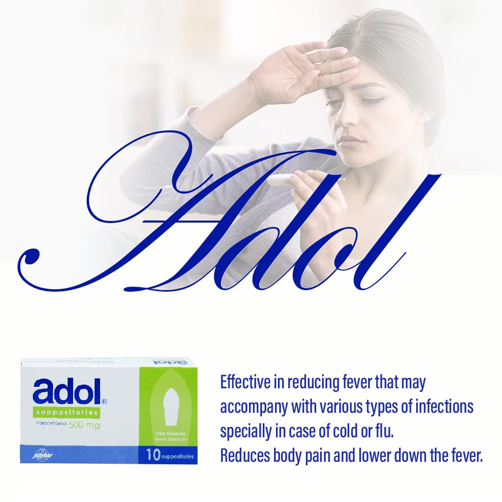 Adol 500 mg Suppository