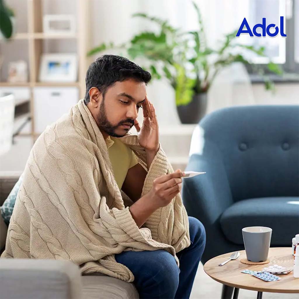 Adol, 500mg caplets, Pain relief and fever reducer caplets, 24 caplets