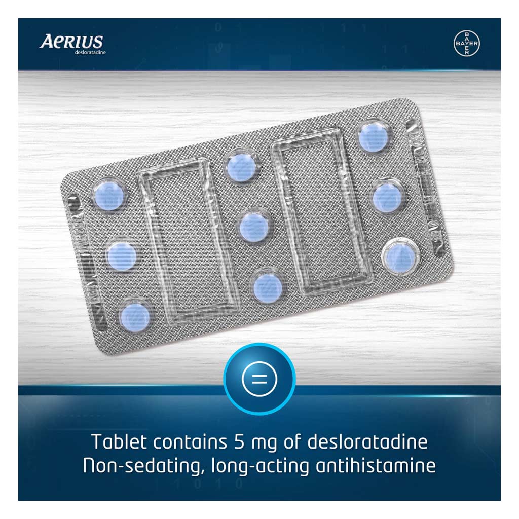 Aerius 5 mg 18 Tab