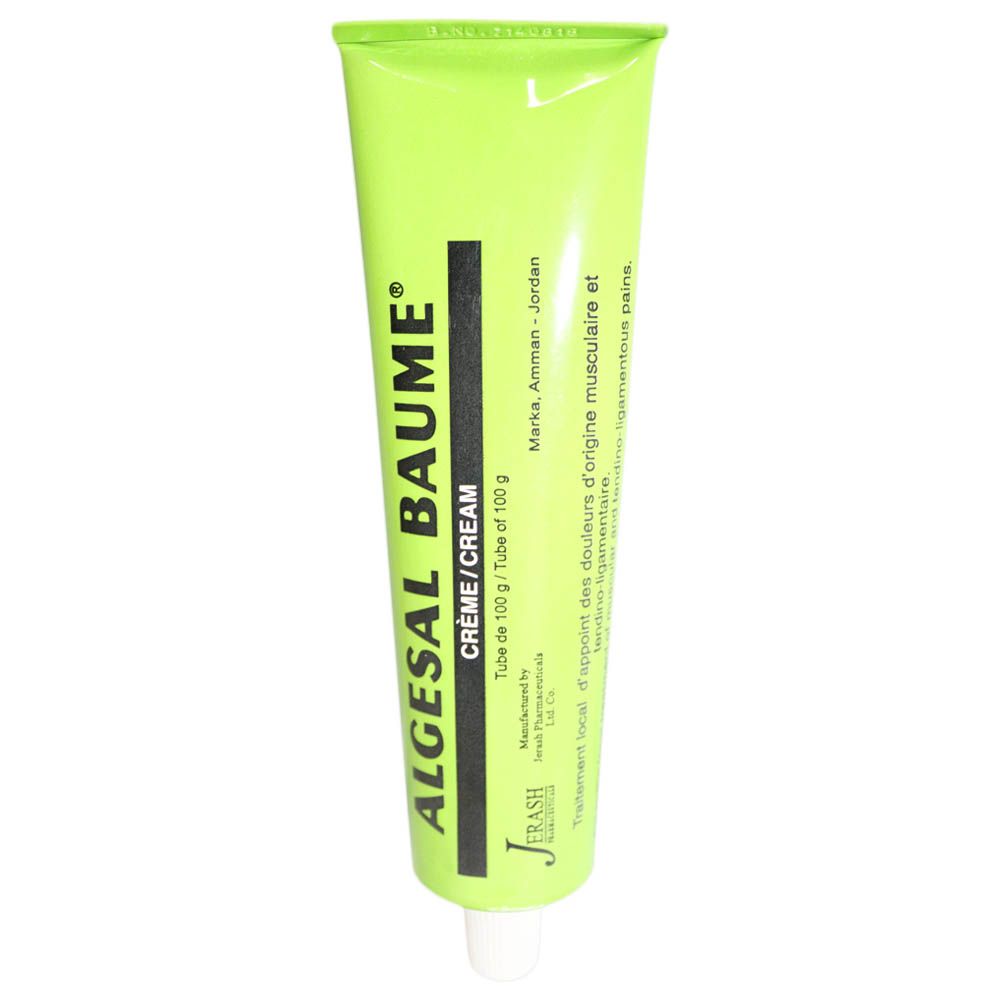 Algesal, Baume Cream, Soothing pain relief cream for muscle and joint aches, 100g