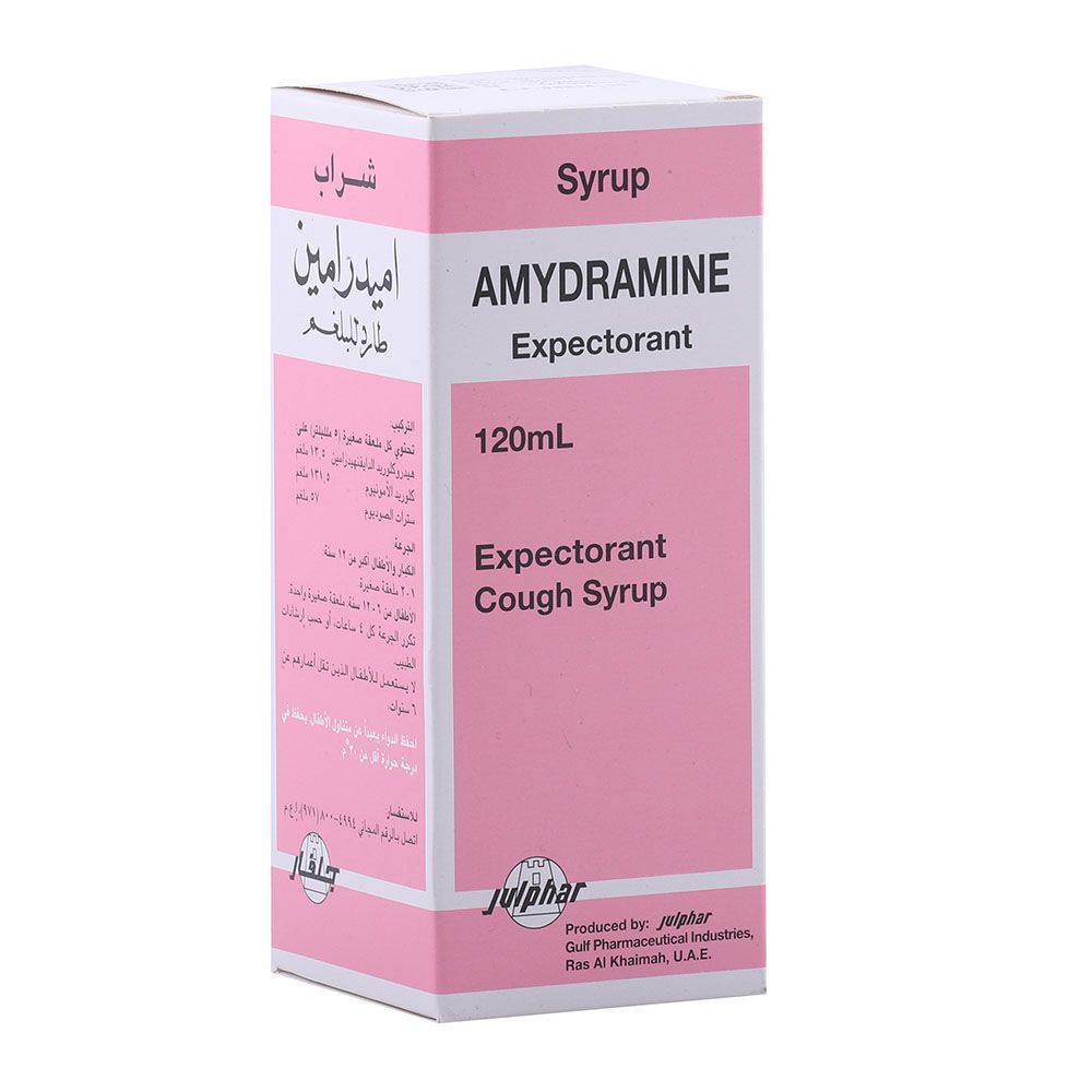 Amydramine Expectorant Cough Syrup 120ml