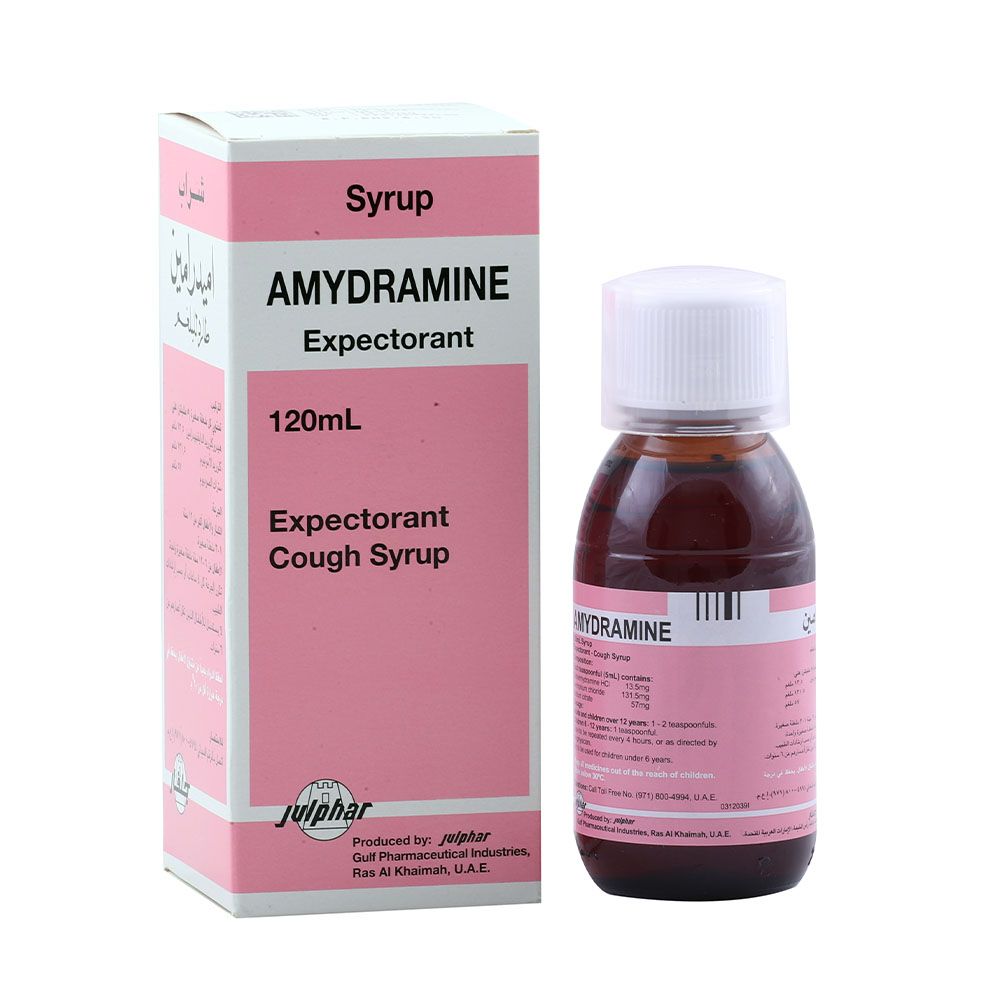 Amydramine Expectorant Cough Syrup 120ml