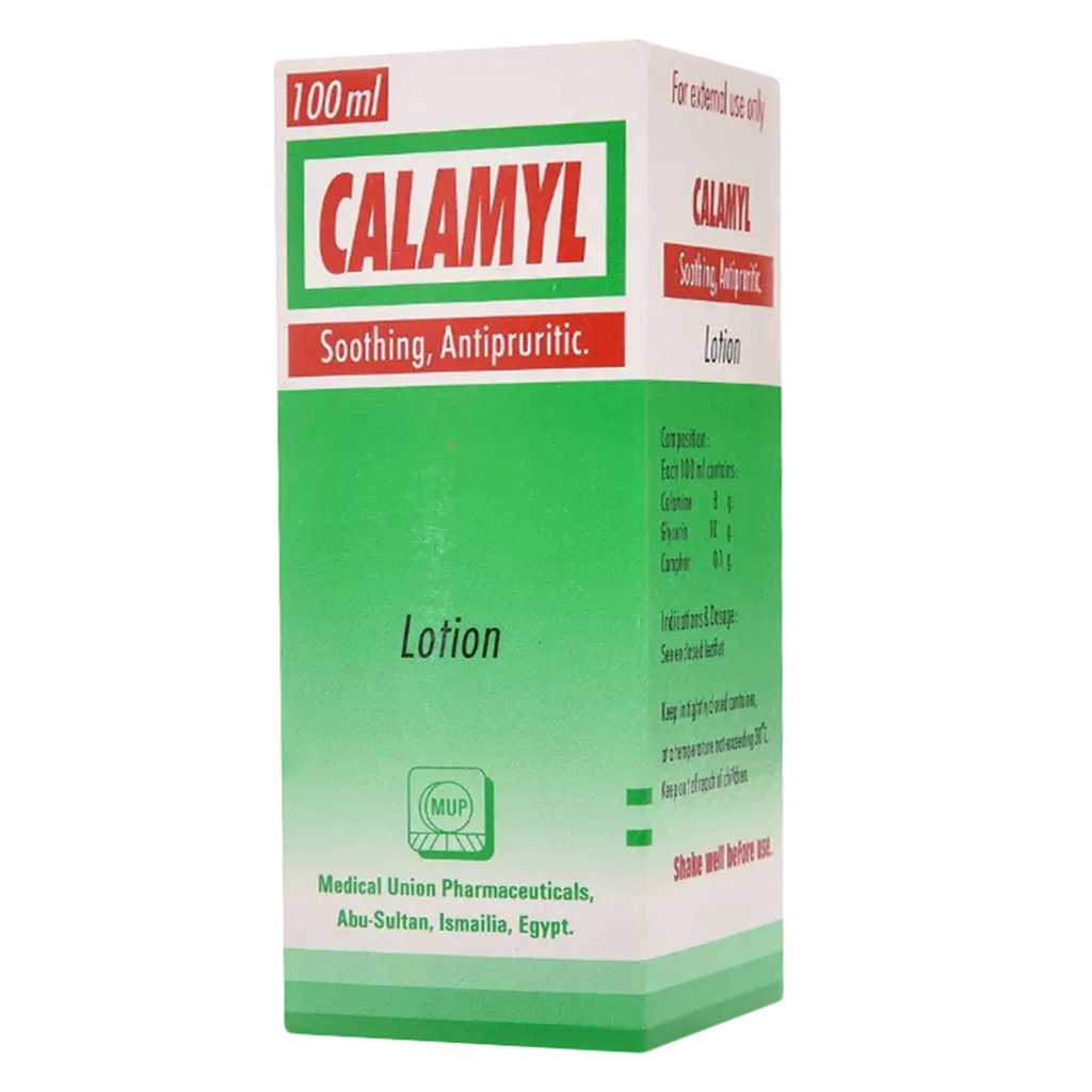 Calamyl, Soothing Antipruritic Lotion, Calming lotion for itchy and irritated skin, 100ml