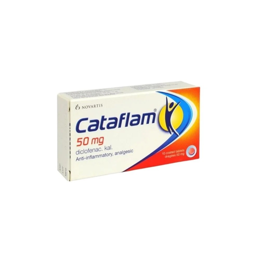 Cataflam Tablets For Pain Relief, Pack of 10's