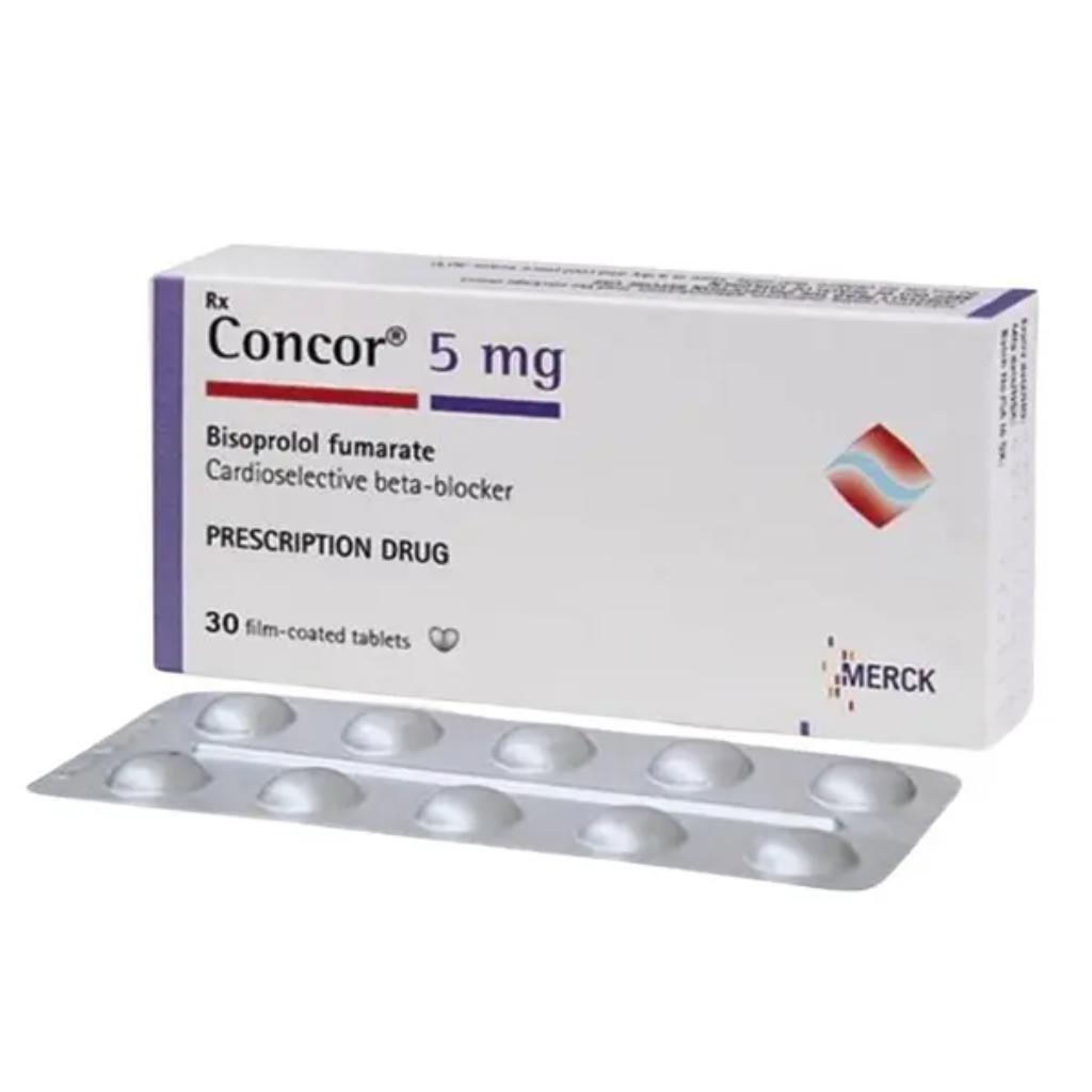 Concor 5mg 30 Tablets