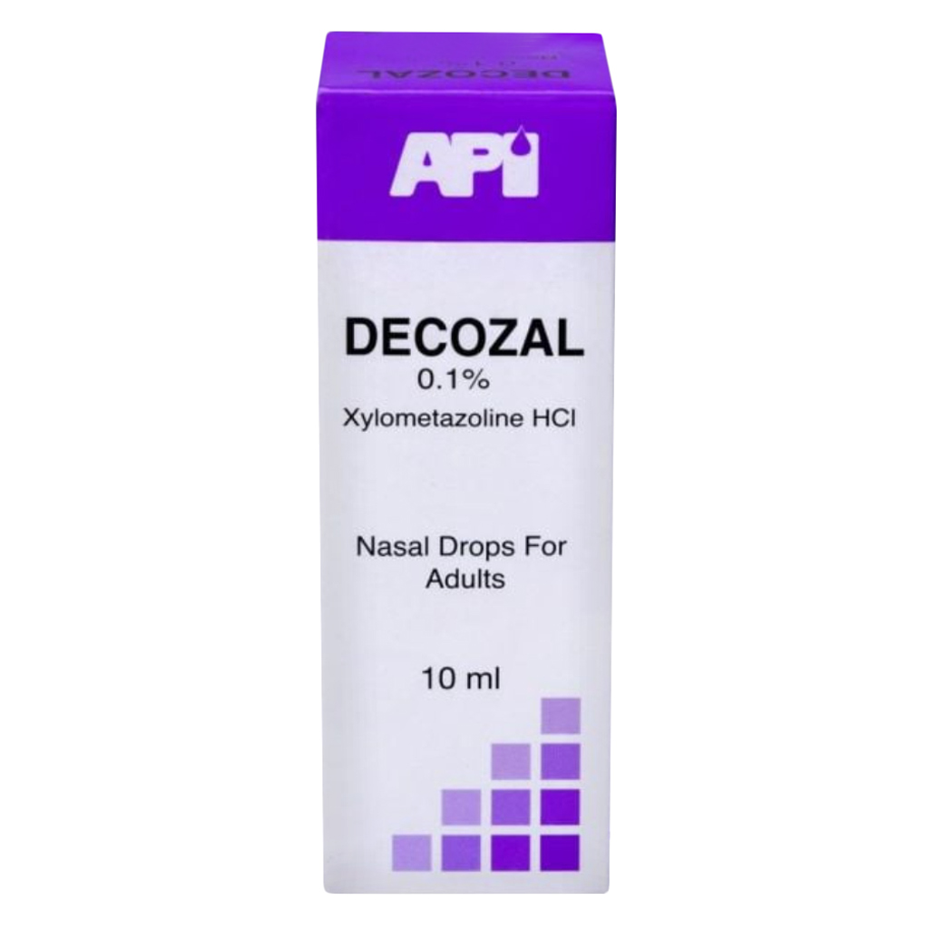 Decozal 0.1% Adults Nasal Drops 10ml
