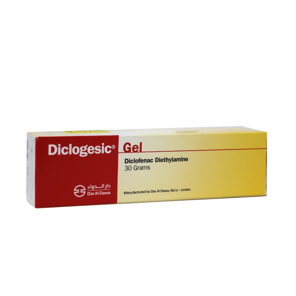 Diclogesic, 1% Gel, Topical pain relief gel for muscle and joint pain, 30g