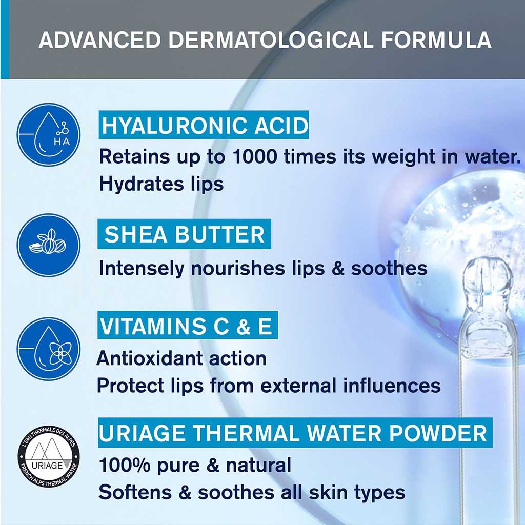 URI-DUO, Lip Moisturizer, long-lasting lip color, 4 g