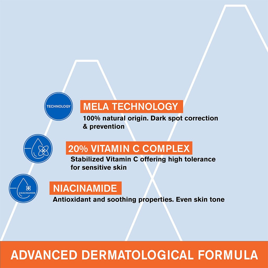 Uriage, Depiderm White Lightening Corrective Serum, Brightening serum for dark spots, 30ml
