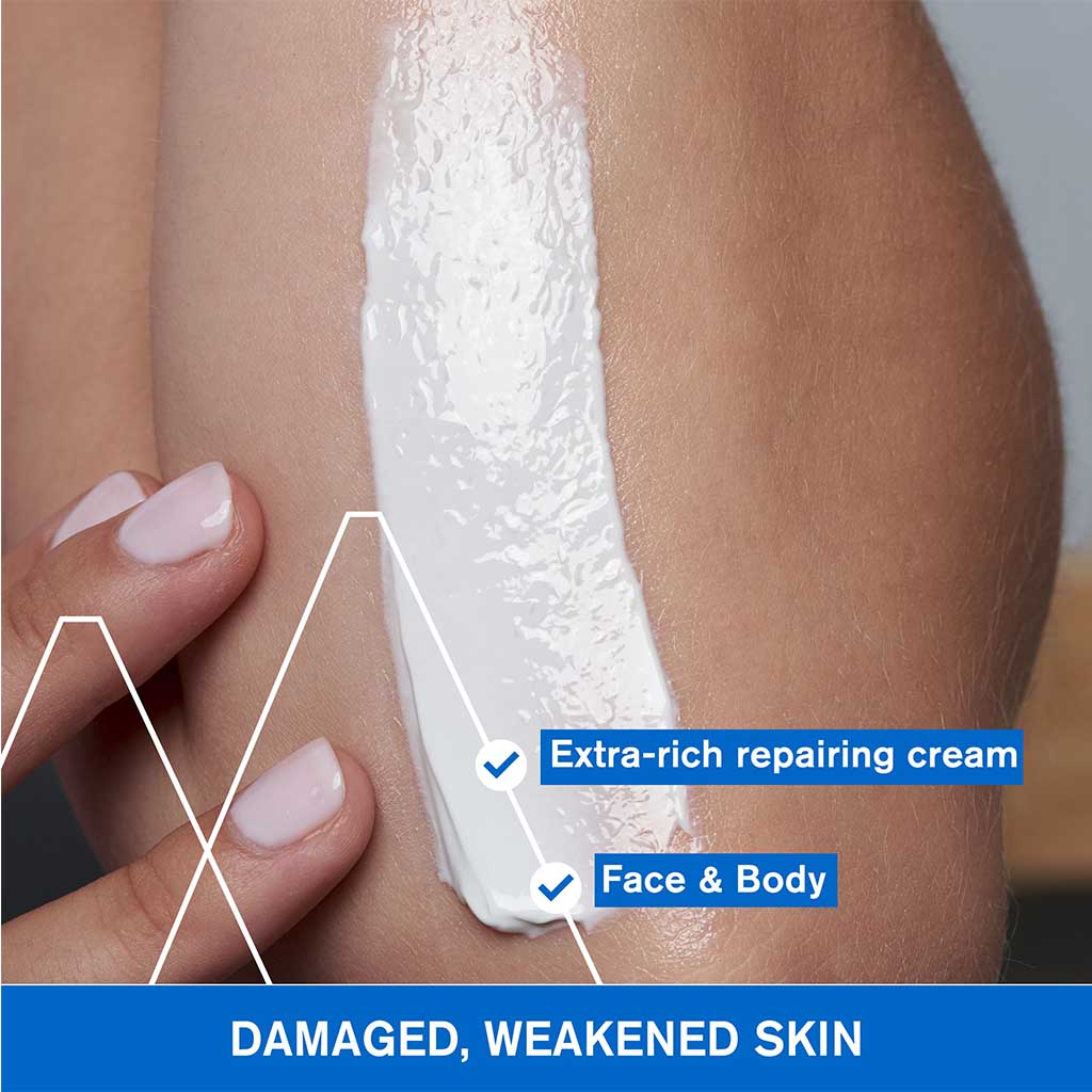Uriage, Bariederm Cica Cream, Soothing skin repair cream for sensitive skin, 40ml