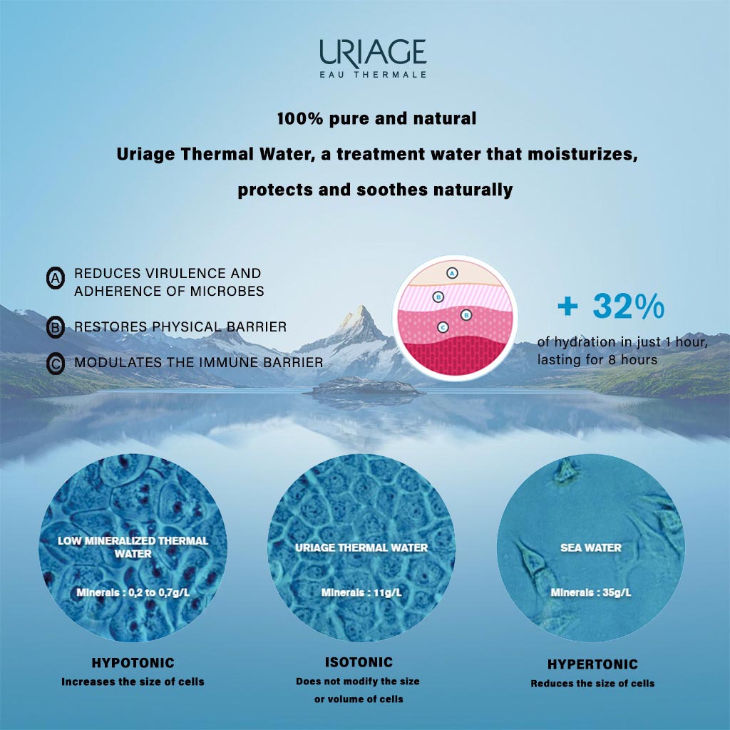 Uriage, Bariesun Lip Stick SPF 30, Protective lip balm with sun protection, 4g