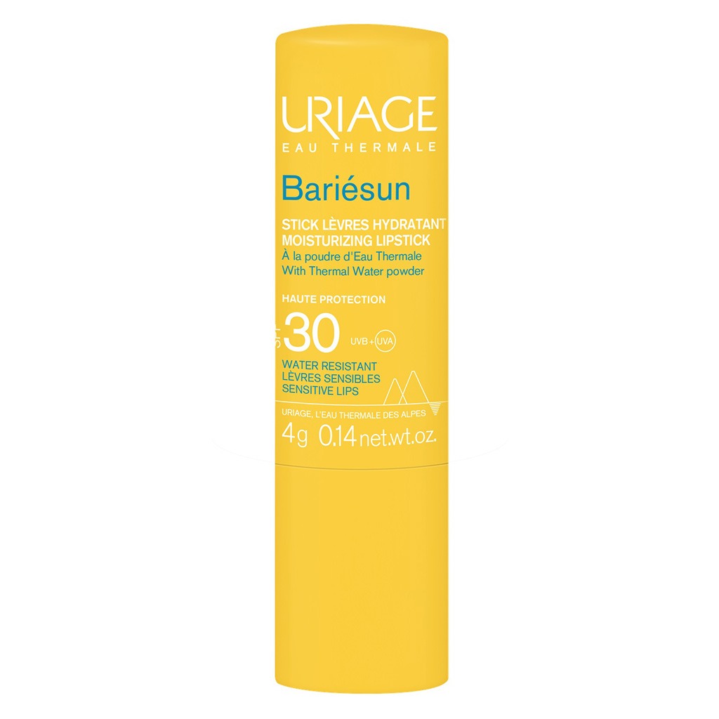 Uriage, Bariesun Lip Stick SPF 30, Protective lip balm with sun protection, 4g