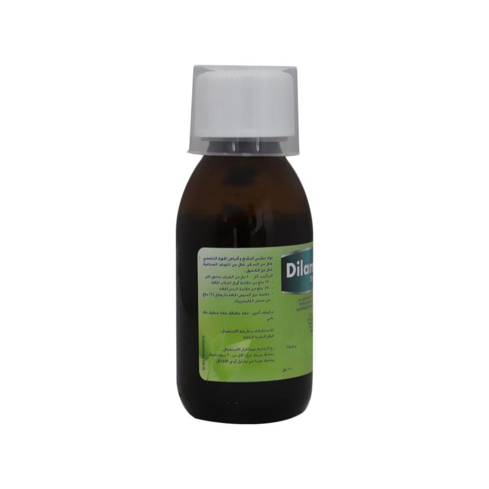 Dilamuc, Syrup, Cough relief syrup with soothing mucolytic action, 100ml