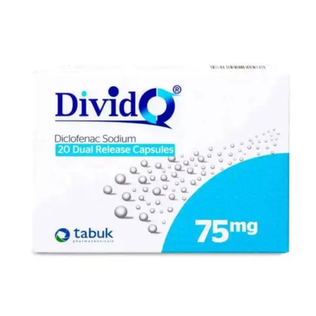 Divido Diclofenac Sodium 75mg 20 Capsules
