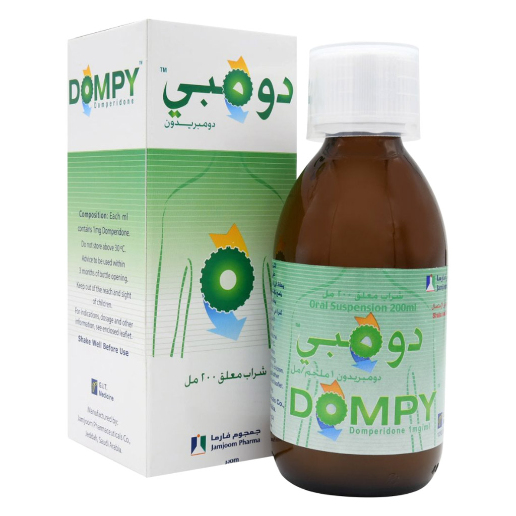 Dompy, Oral Suspension 1 mg, Liquid medication for allergy symptom relief, 200 ml