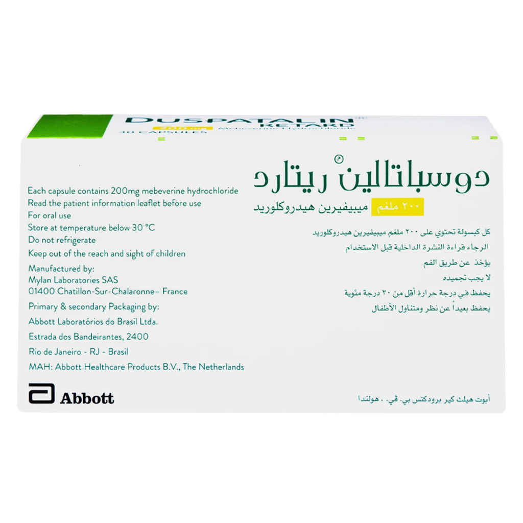 Duspatalin Retard 200mg 30 Capsule
