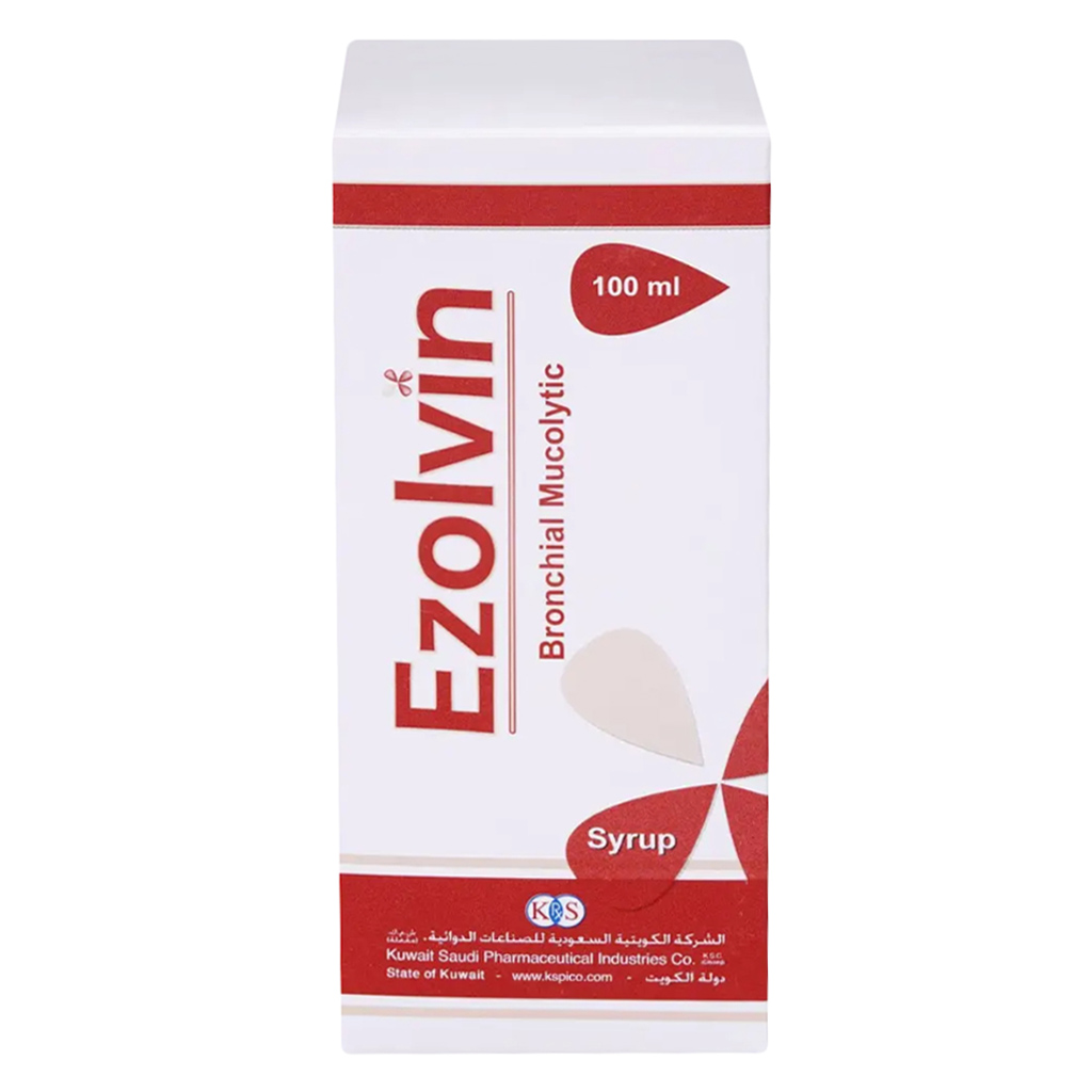 Ezolvin Syrup 4mg 100ml