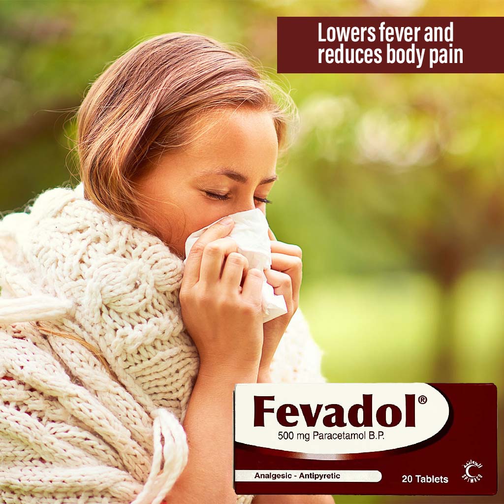 Fevadol 500 mg Tablet 20Pcs