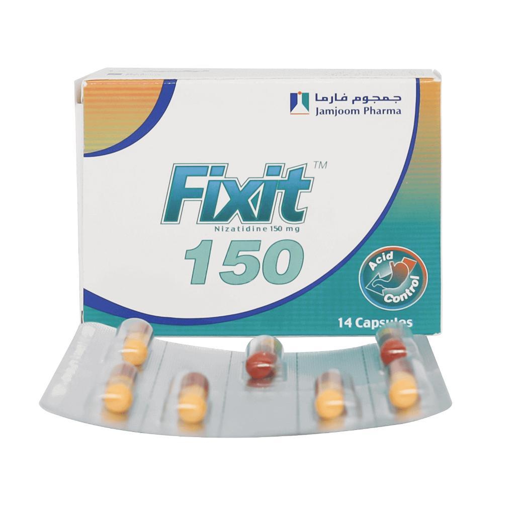 Fixit, 150mg capsules, Fast-acting pain relief and anti-inflammatory capsules, 150mg