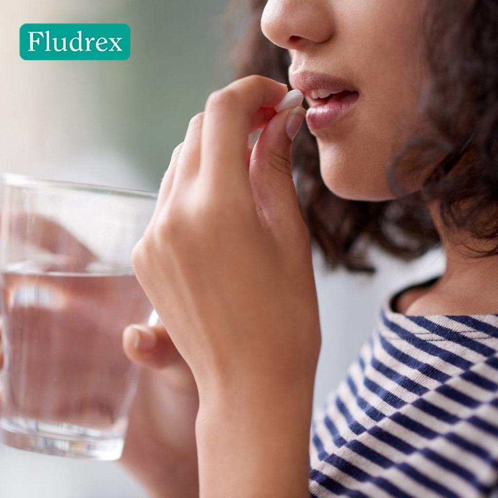 Fludrex, Tablets, Cold and flu relief medication, 24 tablets