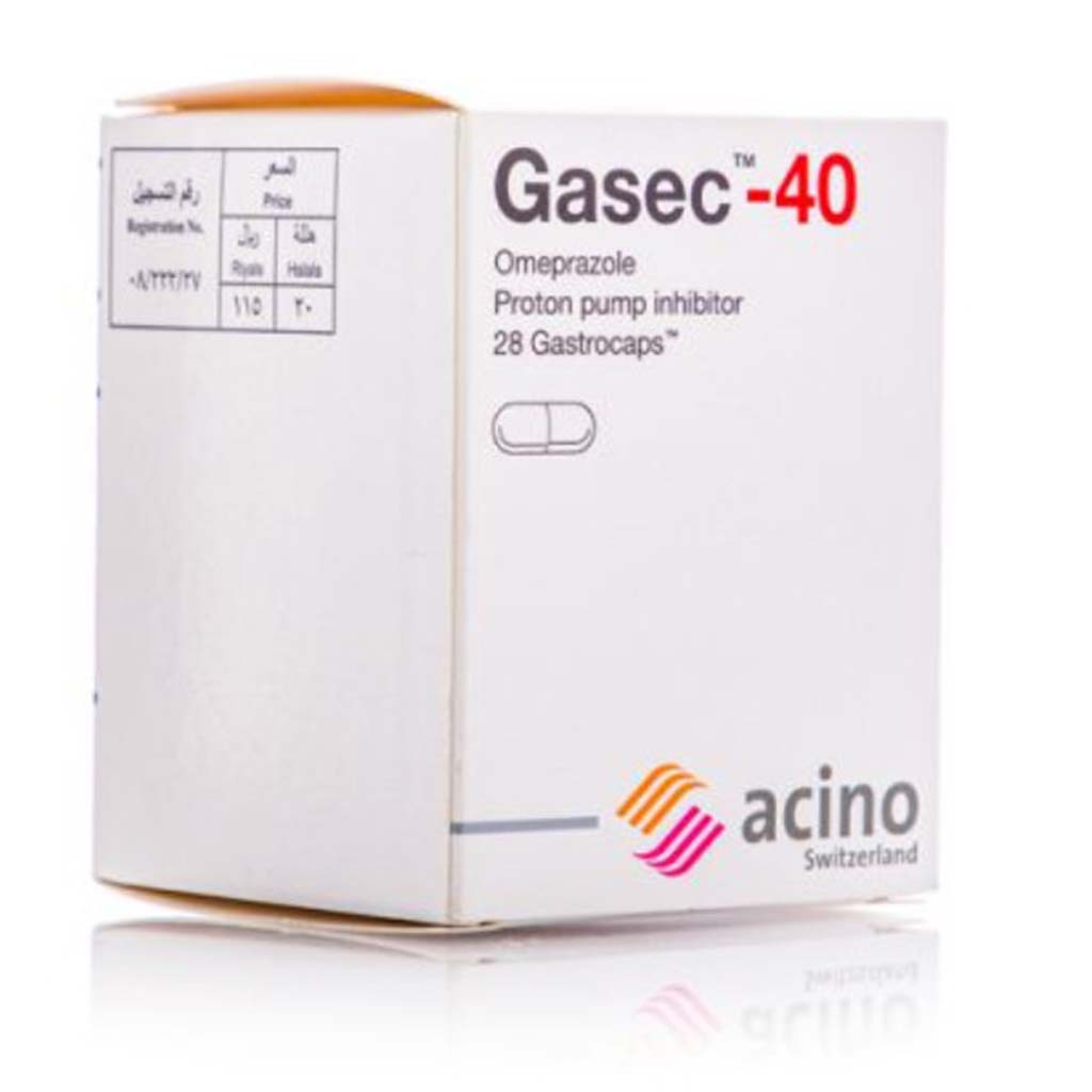 Gasec 40mg 28 Capsules