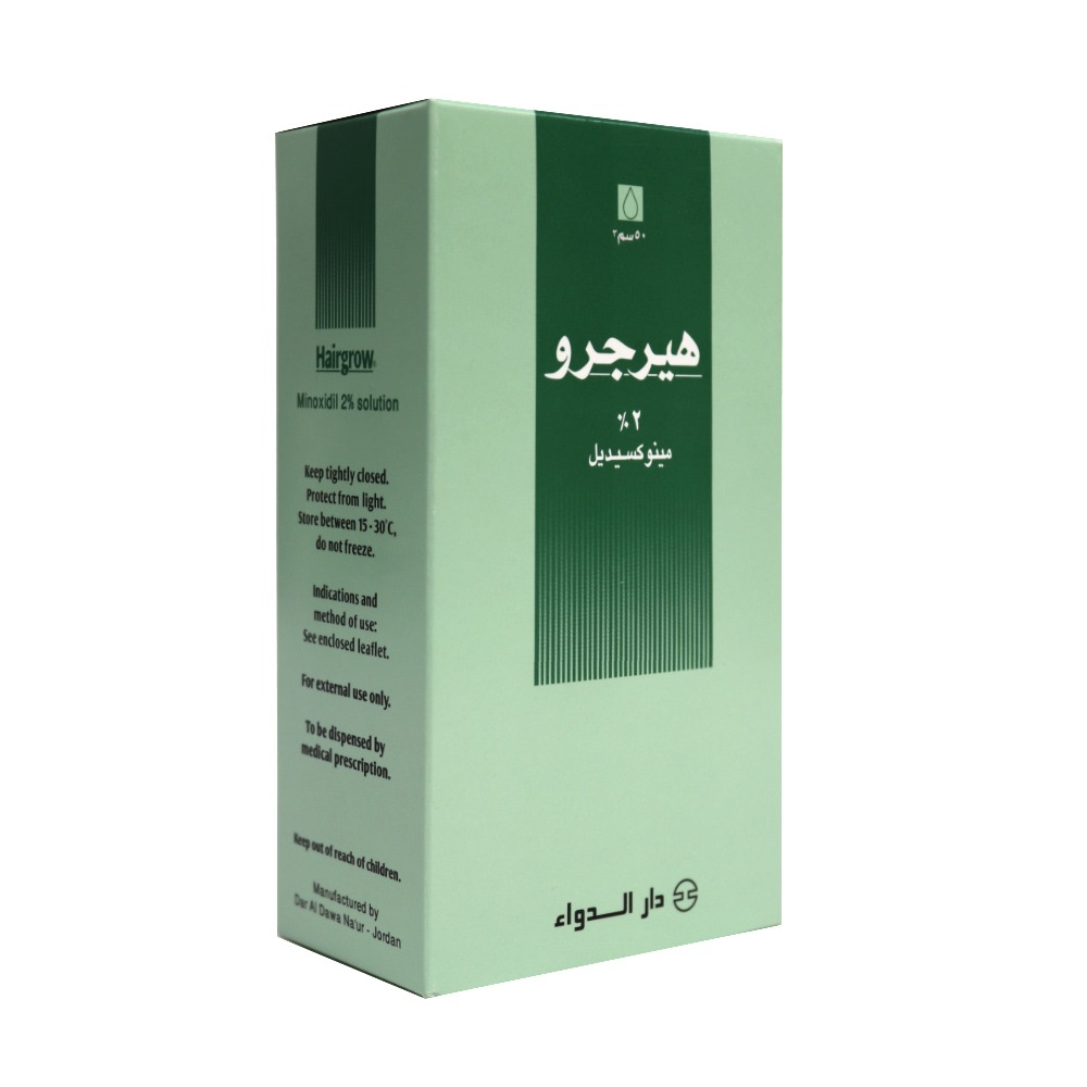 Hairgrow, 2 Solution, Hair growth stimulating topical solution, 50ml