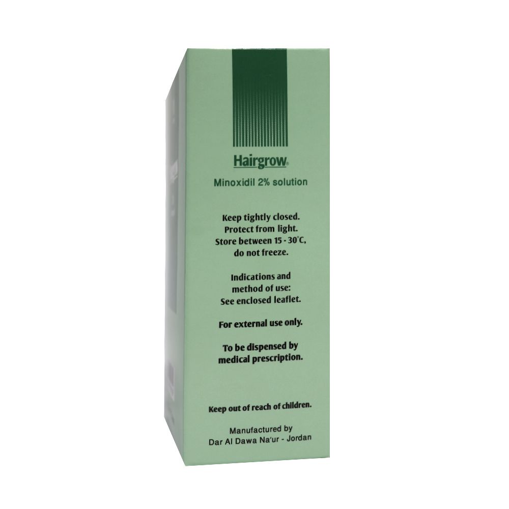 Hairgrow, 2 Solution, Hair growth stimulating topical solution, 50ml