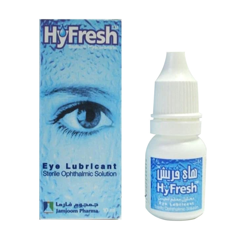 Hyfresh, Ophthalmic solution, Eye drops for redness and irritation relief, 10ml