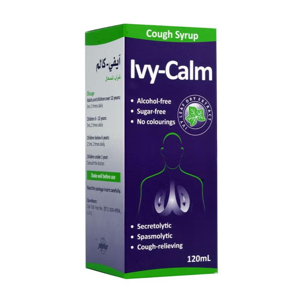 Ivycalm, Syrup, Herbal syrup for calming and relaxation, 120 ml