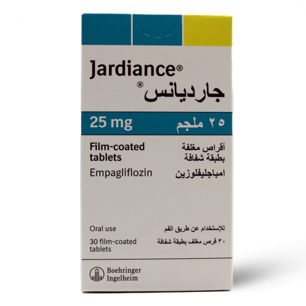 Jardiance, 25mg Tablets, Medication for type 2 diabetes management, 30 tablets