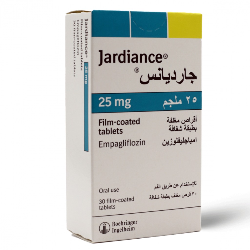 Jardiance, 25mg Tablets, Medication for type 2 diabetes management, 30 tablets