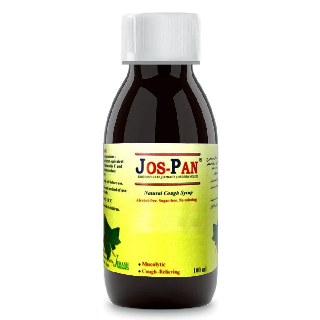 Jos Pan, Cough syrup, Soothing syrup for cough relief and respiratory comfort, 100 ml