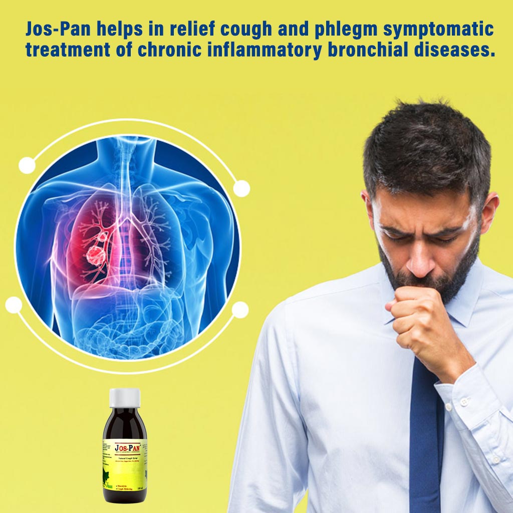 Jos Pan, Cough syrup, Soothing syrup for cough relief and respiratory comfort, 100 ml