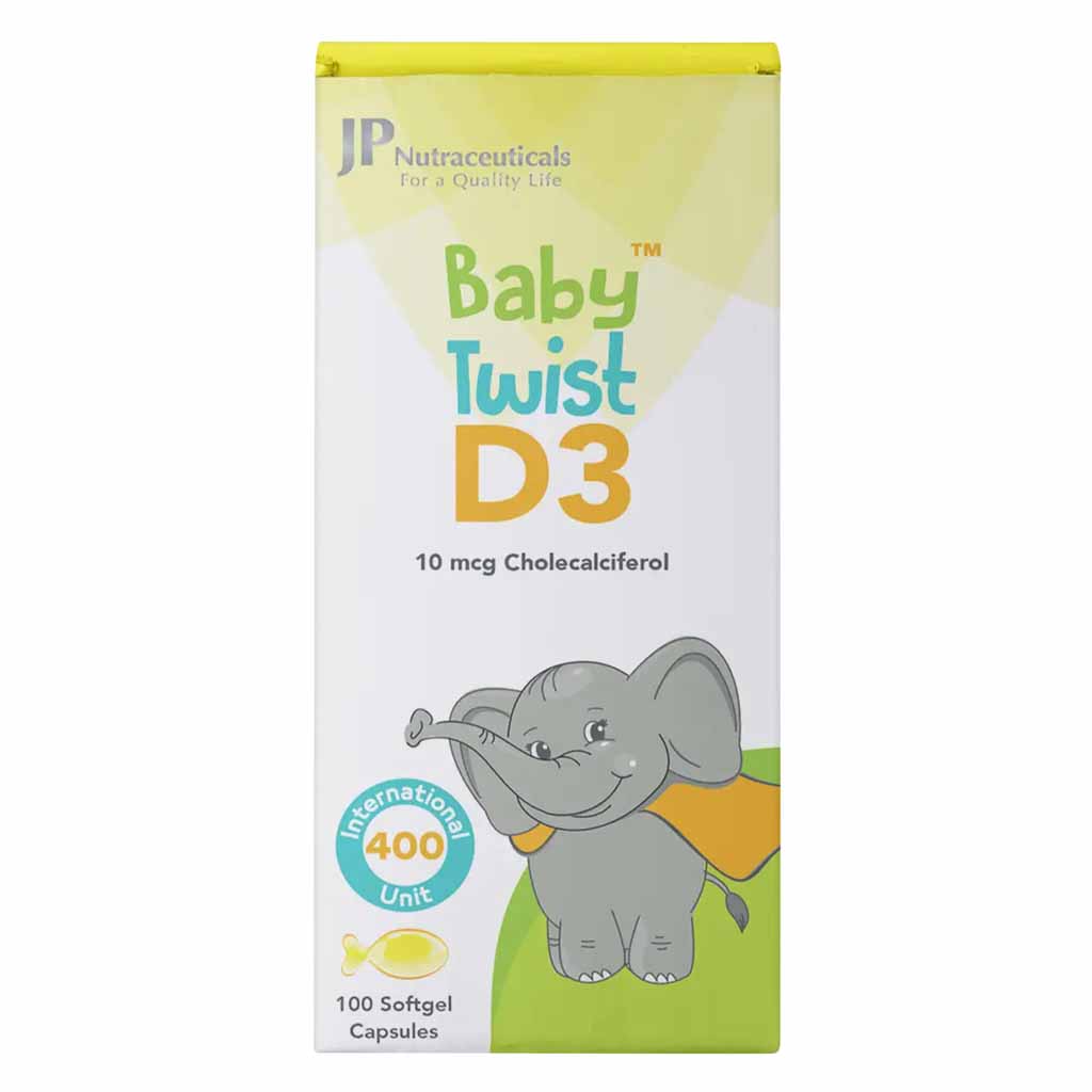 Jp Baby Twist D3 400Iu 100S