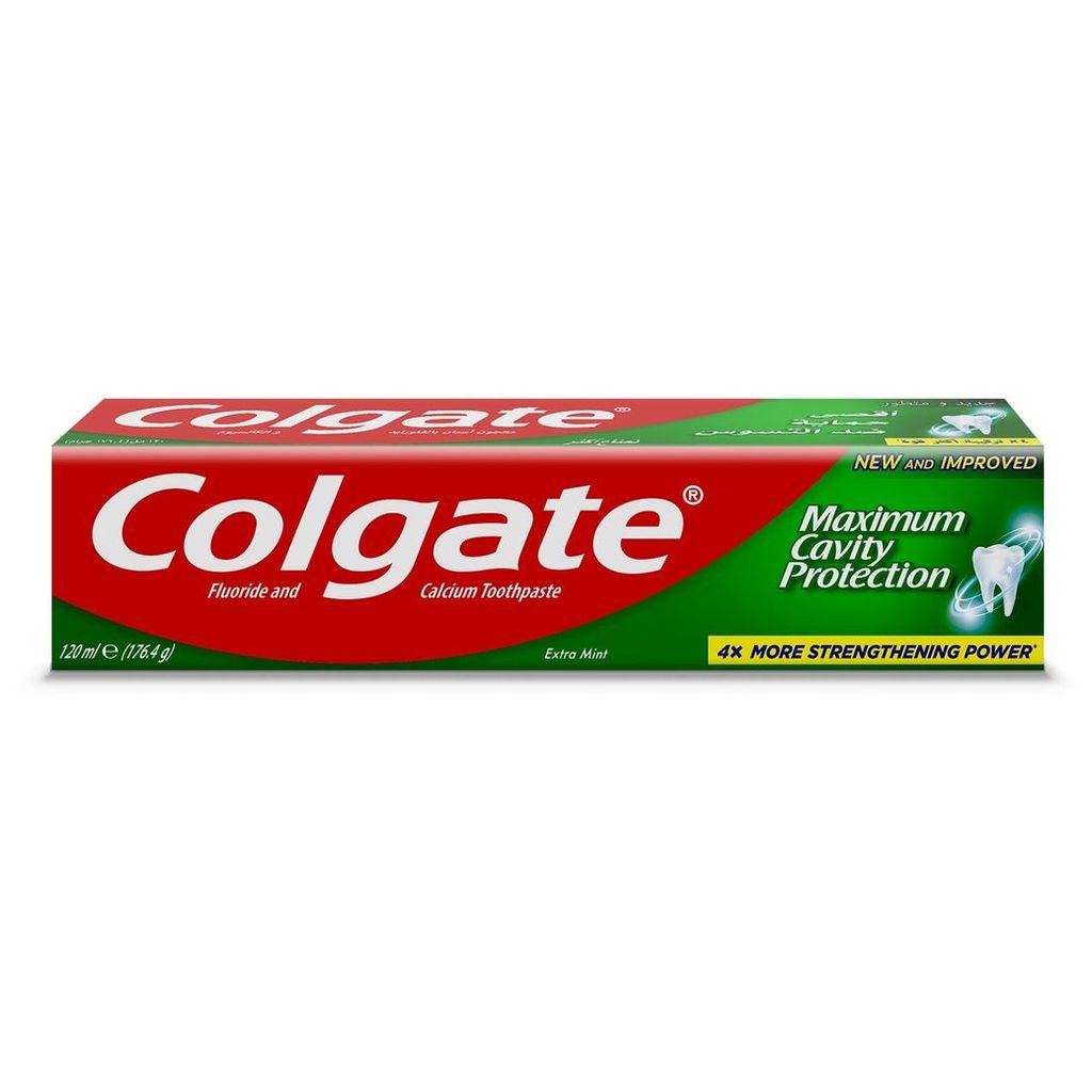 Colgate Maximum Cavity Protection Toothpaste, Extra Mint, 120ml
