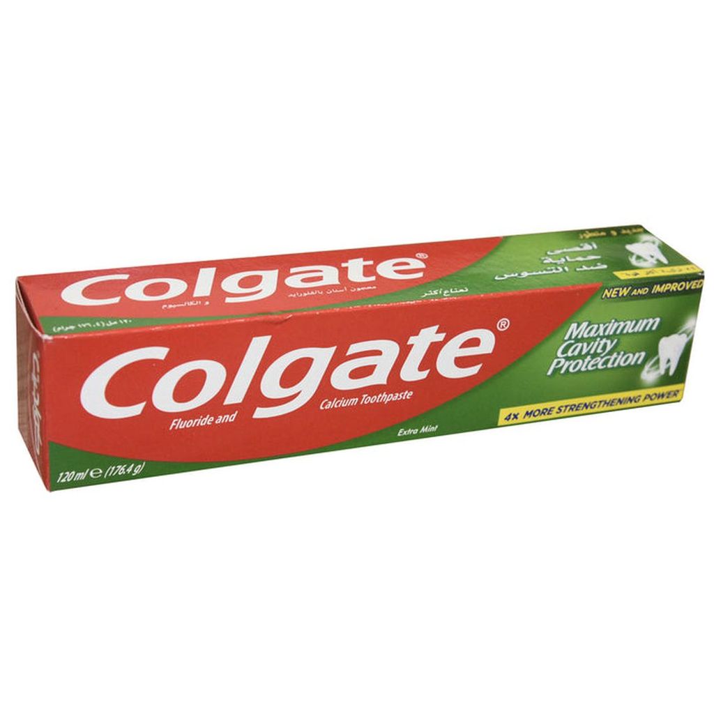 Colgate Maximum Cavity Protection Toothpaste, Extra Mint, 120ml