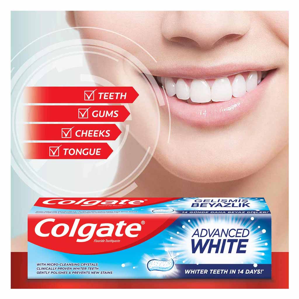 Colgate Advanced Whitening Toothpaste 125ml